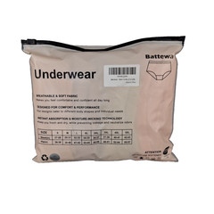 Battewa Cotton Incontinence Underwear Womens High Waisted Leak Proof Sizer 4XL