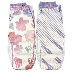 New 2 Pair Sample Goodnites XL Pull Up Adult Youth Diaper Panties 40”+ Hip