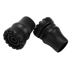 2pcs Cane Tips 3/4 Inch Heavy Duty Rubber Cane Tips, Walking Cane Tips Replaceme