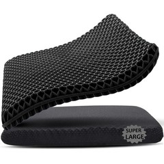 19×19″ Gel Seat Cushion, Extra Large Pressure Relief Chair Pad for Home Office C