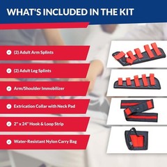 Dixie EMS Fracture SplintKit Emergency Set