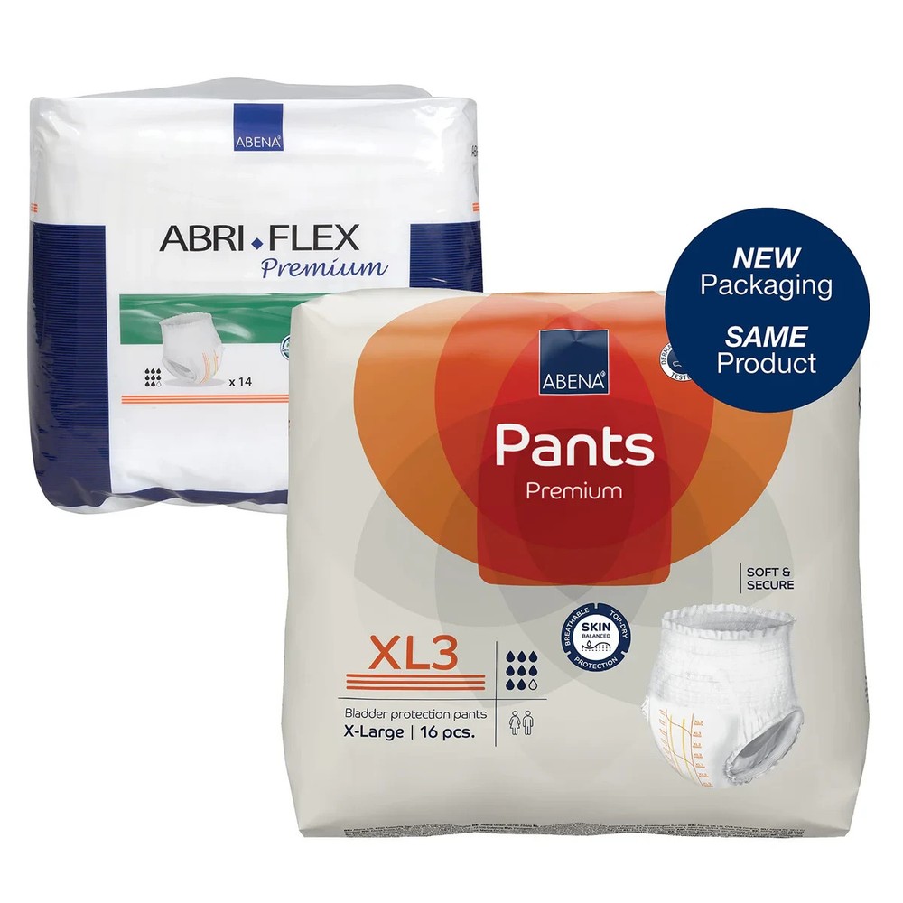 Abena Premium Adult Incontinence Underwear XL3 Heavy Absorbency 96 Count