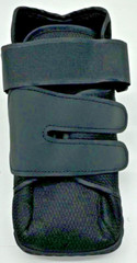 BraceAbility Closed Toe Walking Shoe Small Black Lightweight Broken Toe Boot