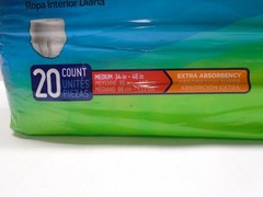 Prevail Per-Fit Daily Underwear 20 Count Medium 34″-46″ Extra Absorbency NEW