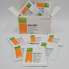 Smith & Nephew Skin-Prep Barrier Wipes – Fast, Safe Adhesive Support (50 Count)