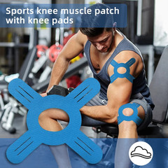 5 pcs Pre Cut Kinesiology Tape for Knee Waterproof Sports Support