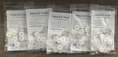 Lot Of 5 Kem Osto EZ Vent A4366 Ostomy Pouch Venting System 5 Pack Of 10 Vents