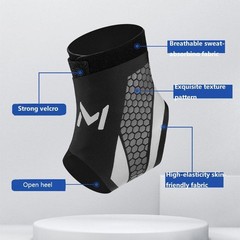 1-2pcs Ankle Protector Bandage Compression Foot Support Pain Relief Soccer