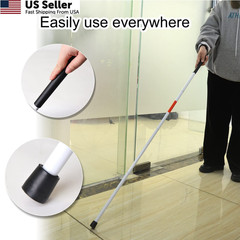 Baitaihem Folding Blind Cane Reflective Red Pack of 1, White,Red
