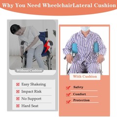 Wheelchair Lateral Support Cushion, Modern Style, Wheelchair Back Support Cus…