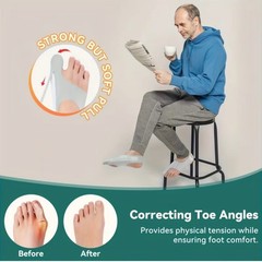 Toe Corrector Bunion Relief Brace Adjustable Hallux Valgus Pain Support Foot Car