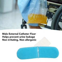 2pcs Male External Catheter Fixer Adjustable Reusable Elastic Urinary WT