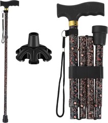 Lightweight Walking Stick with Comfortable T-Handle | Supports Up to 250 Pounds