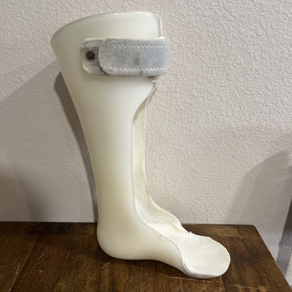 AFO Molded Left Brace Support Orthosis ANKLE Foot Small Adult
