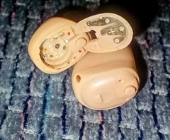 Widex Delta 03XK76854 ITE Hearing Aid Pair Battery Powered Beige for Both Ears