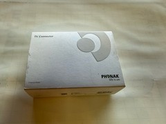 Phonak Bluetooth TV Connector With Optical Cable & Power Cord Open Box