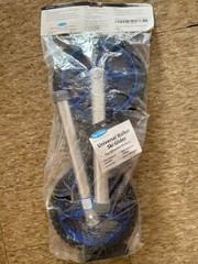 Top Glides 8 Inch Off-Road Walker Wheel Kits w/ FlexFit Walker Ski Glides Blue