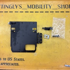 🥇OEM Genuine Quantum Q Edge 3 Stretto Wheelchair Metal Battery Door & Hinge