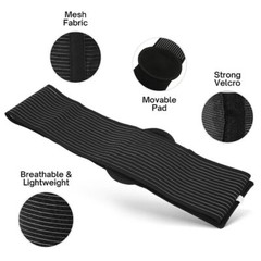 Umbilical Navel Hernia Belt Abdominal Support Binder with pad for Men and Women