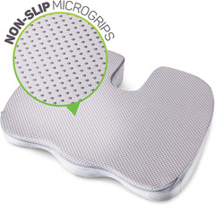 Seat Cushion for Desk Chair – Back Pain, Tailbone Relief, Coccyx, Butt, Hip Supp