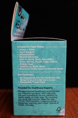 HEALI PRO Cooling Kinesiology KT Tape w/ Magnesium & Menthol 20 PreCut Strips