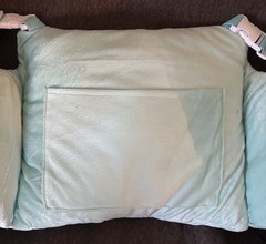 🆕 Mastectomy Pillow Post Surgery Heart Surgery Lumpectomy Breast Pillow Teal