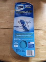 5 packages Dr Scholls women insoles size 6-10 brand new unopened.