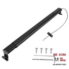 2-in-1 Aluminum RV Screen Door Closer Handle Grab Bar,Adjustable Tension &