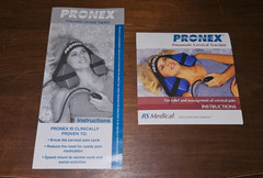 Pronex Pneumatic Cervical Traction System Device with Bag, Wedge, and Manual
