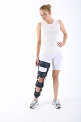 SUPPORTLİNE Adjustable Angle Knee Brace Hinged Support for Injury Surgery &Rehab