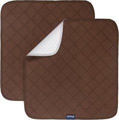 Incontinence Chair Pads Reusable Absorbent Pee Pads Waterproof 22″x21″ 2 Pack