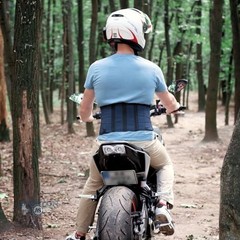 Kidney Belt Back Support Brace for Motorcycle Riding Motocross for X-Large
