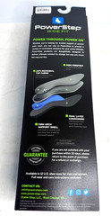 PowerStep Wide Fit Orthotic Shoe Insoles Size I/J Men’s 12-13 US