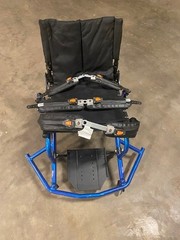 Top End Pro Basketball Wheelchair Blue with KENDRA yellow wheels *see details