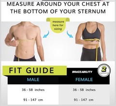 Rib Injury Binder Belt – Universal Brace for Women, Broken, Fractured, or Cra…