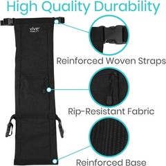 Vive Oxygen Tank Holder for Wheelchair – Portable Medical Cylinder Backpack f…