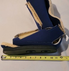 ComfySplints Multi-Podus Ambulating Boot Orthosis Measurements In Pictures