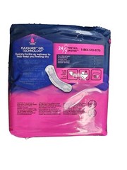 Prevail Daily Pads for Bladder Leaks 20 Count Package MAXSORB GEL TECHNOLOGY