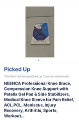 NEENCA Professional Knee Brace – Black, large