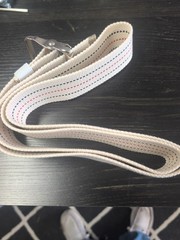 Gait Belt 60in Walking Transfer Belt Elderly Physical Therapy Metal Buckle