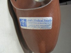 PROSTHETIC LEG LEFT BELOW-KNEE OTTO BOCK TITAN 4R52 HARDWARE KINGSLEY FLATTIE FO