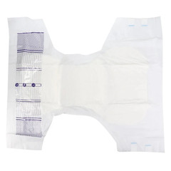 10Pcs Large Capacity Disposable Adult Diapers Breathable Quick Water Absorption