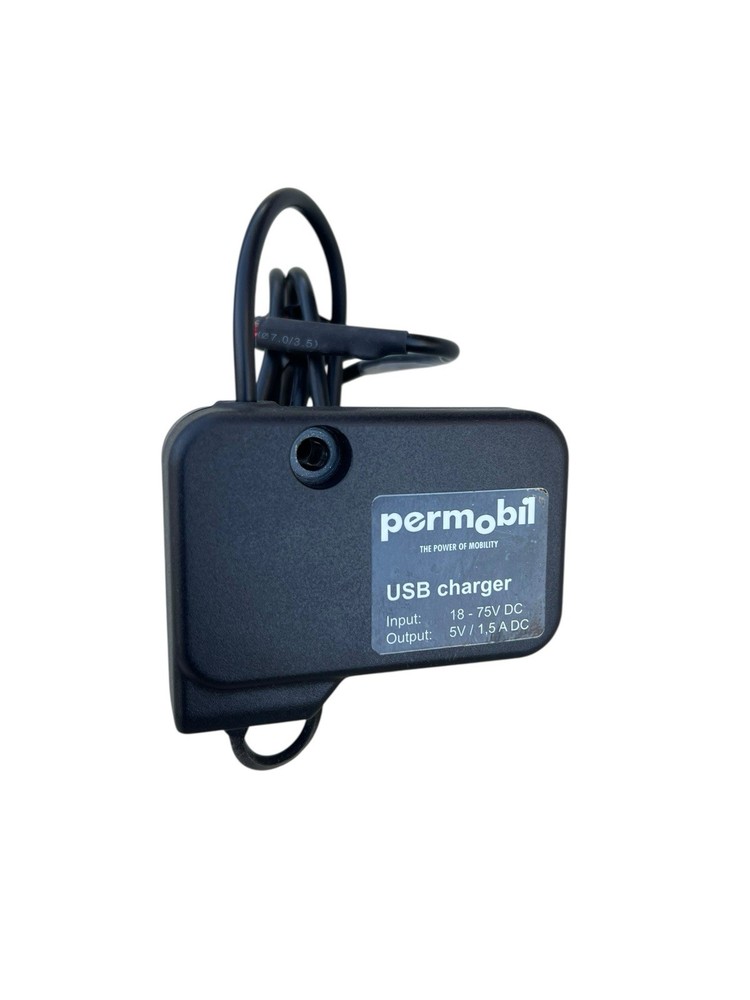 Permobil USB Adapter Charger Power Wheelchair Wheel Chair 5V 1.5A 324869