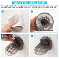 For Shaving Legs Suction Cup Bathroom Washing Feet Step Shower Foot Rest Stand