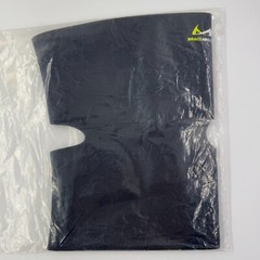 Braceability Open Patella Open Back Knee Sleeve 4XL Black