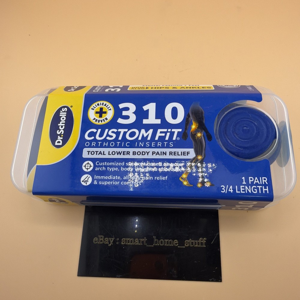 Dr. Scholl’s Shoes Foot Orthotics 3/4 Length Inserts, Blue