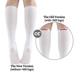 Cotton Compression Socks 15-20mmHg Knee High for Men & Women – 4/6 Pairs for Tra