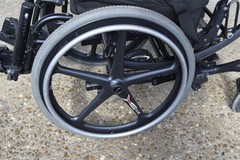 Quickie Iris Tilt Space Modular Special Needs Wheelchair Black