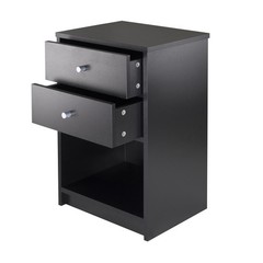 Winsome Ava Model Name Accent Table Black 15.8 X 12.7 X 23.7 Inches 20936