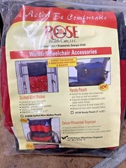 Deluxe Wheelchair Storage Organizer with Pouches 17″ x 19 1/2″
